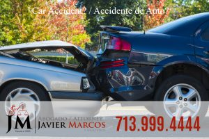 Abogado de accidente de auto | Abogado Javier Marcos