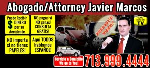 Abogado de Accidentes | Abogado Javier Marcos | 713.999.4444