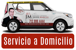 Auto rotulado para representantes del abogado Javier Marcos