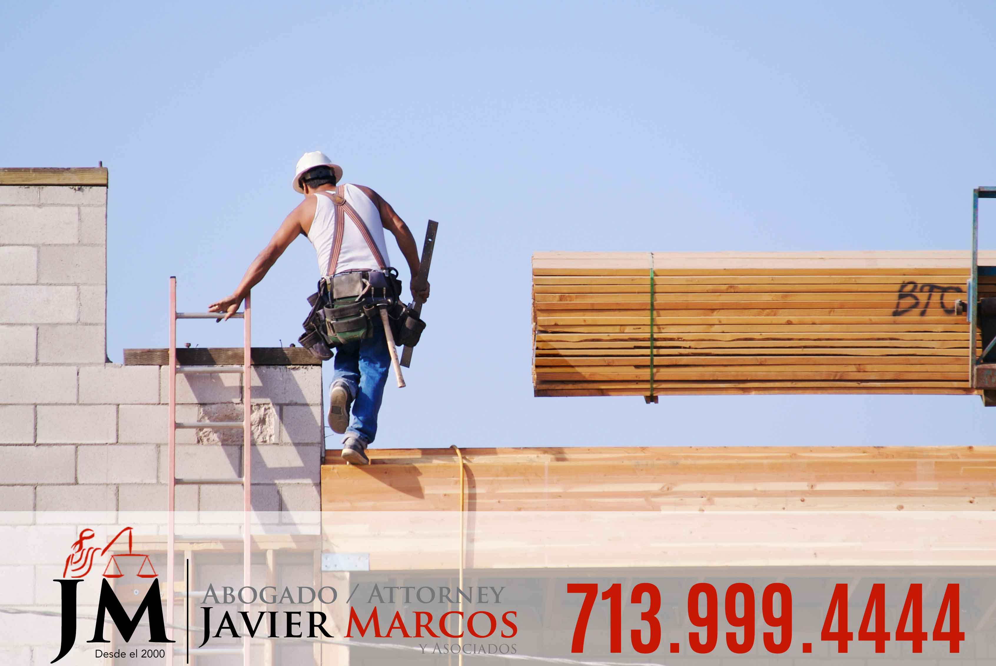 Abogado de Accidente de Construccion | Abogado Javier Marcos | 713.999.4444