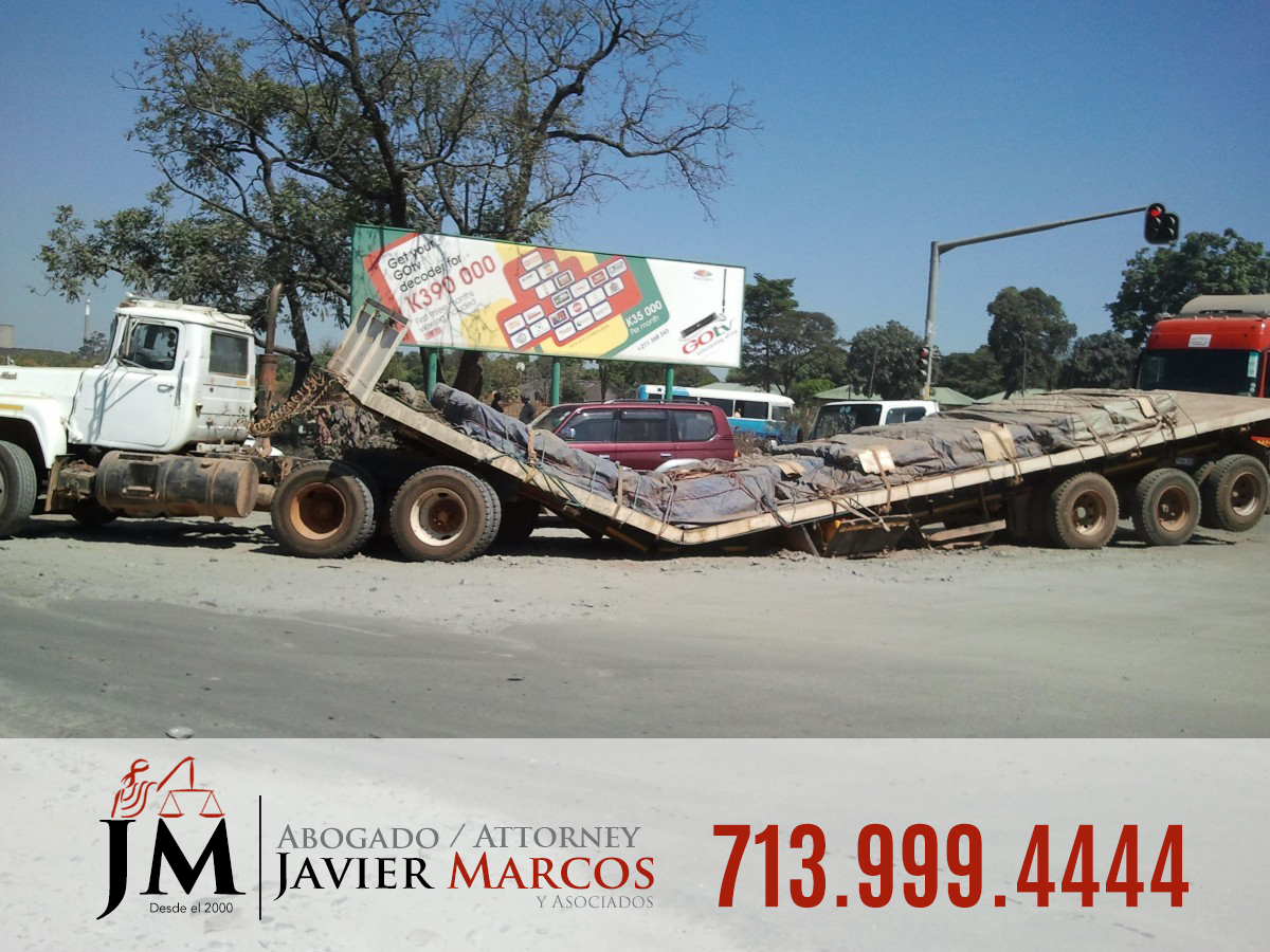 Compensacion de accidente de camion | Abogado Javier Marcos | 713.999.4444