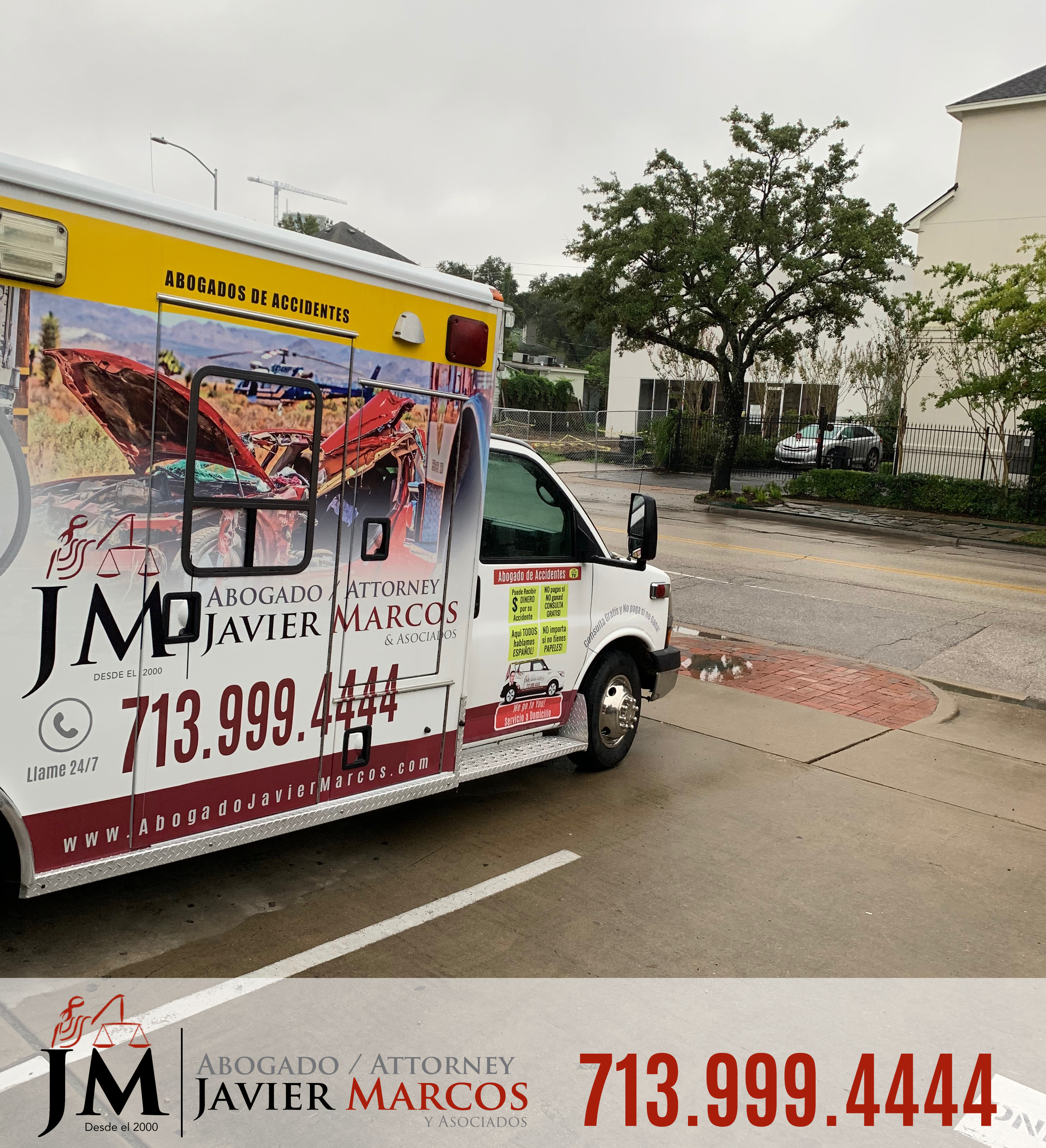 Abogado de Accidentes en calles | Abogado Javier Marcos | 713.999.4444