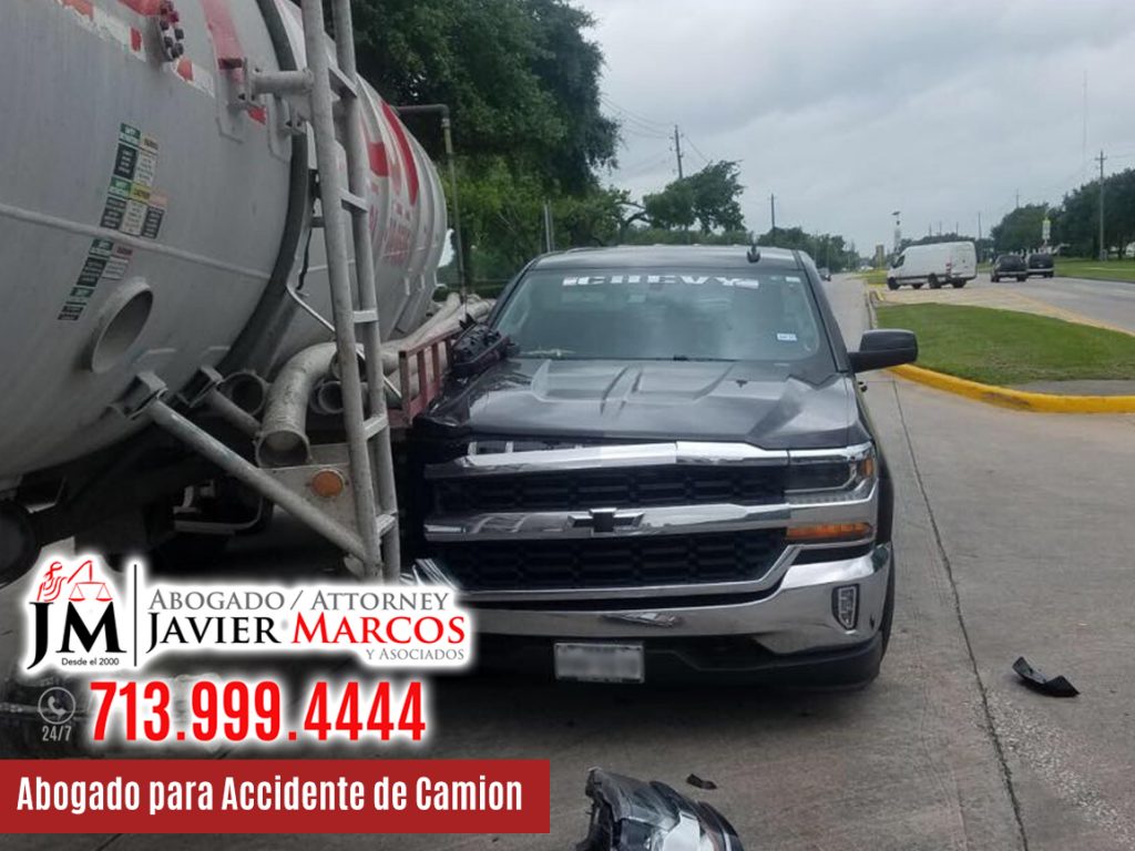 Abogado para Accidente de Camion | Abogado Javier Marcos | 713.999.4444