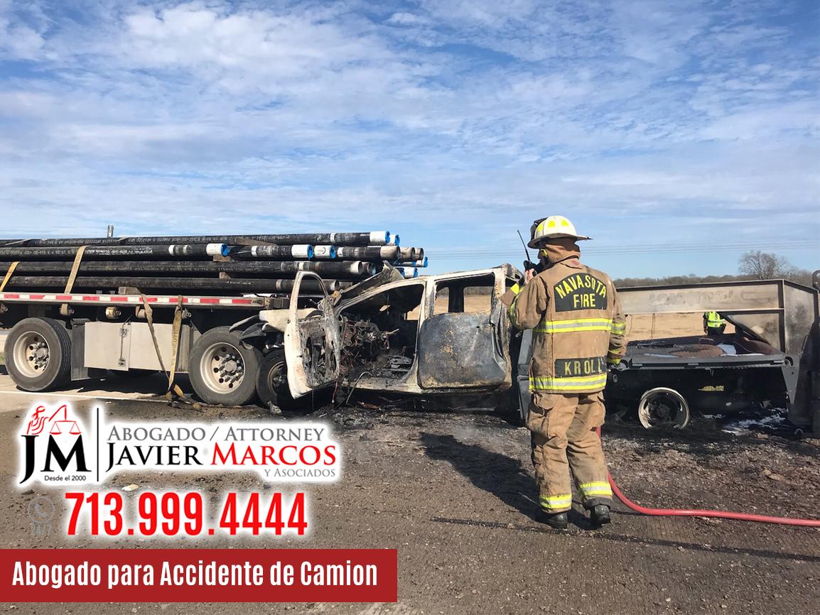 Abogado para accidente de camion | Abogado Javier Marcos | 713.999.4444