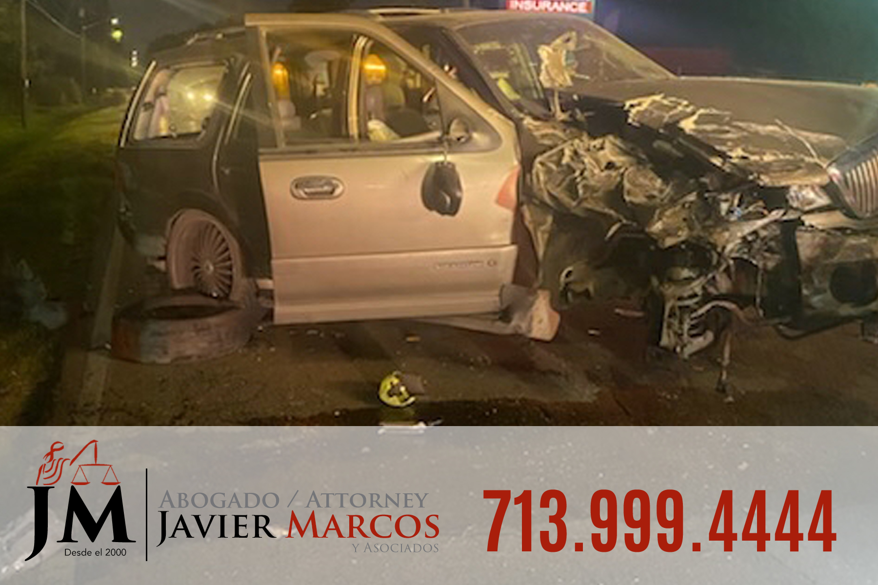 Dias despues del accidente de camion | Abogado Javier Marcos | 713.999.4444