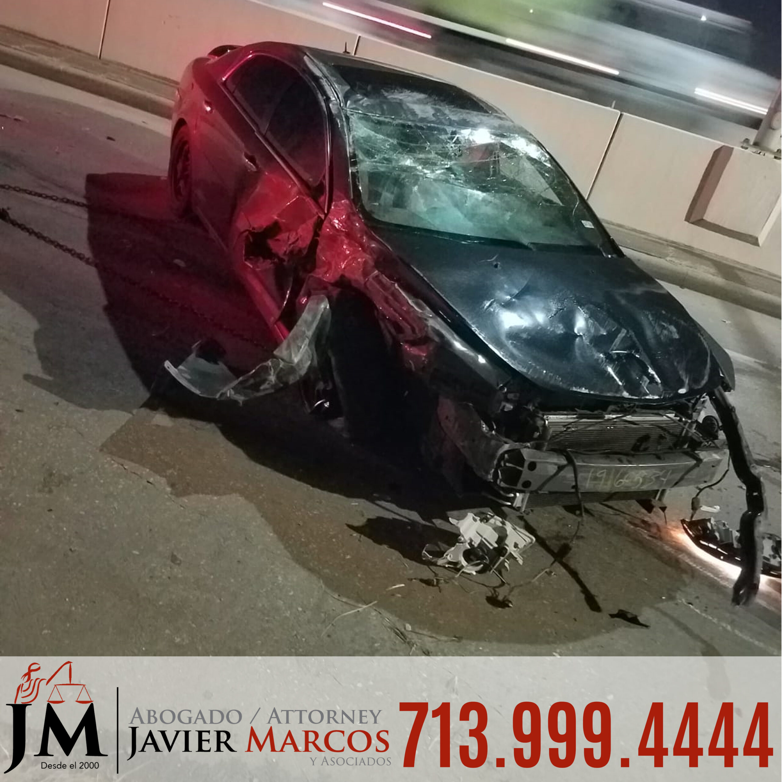 Abogado de Accidente de Coche | Abogado Javier Marcos | 713.999.4444