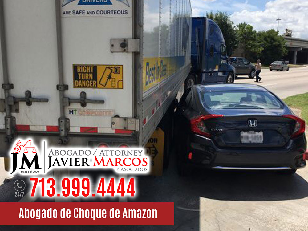 Abogado de Choque de Amazon | Abogado Javier Marcos | 713.999.4444