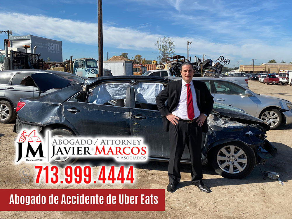 Abogado de Accidente de Uber Eats | Abogado Javier Marcos | 713.999.4444