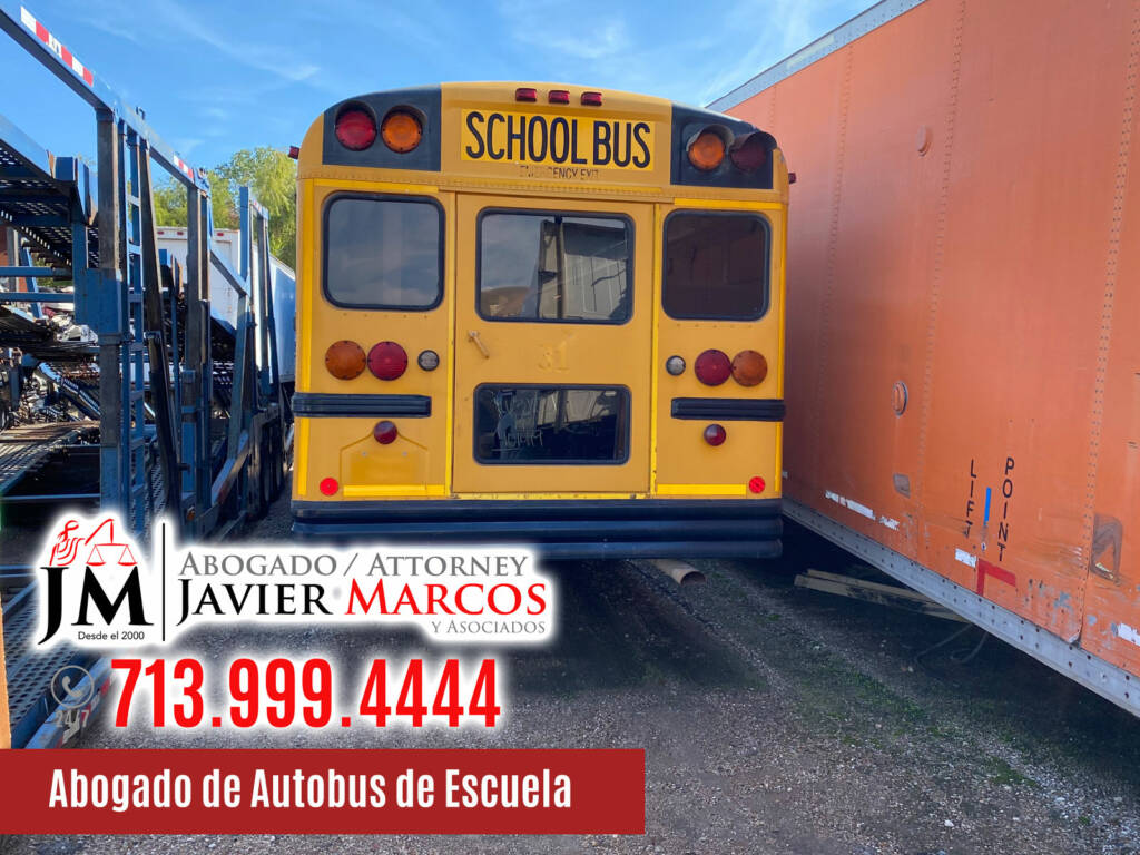 Abogado de Autobus de Escuela | Abogado Javier Marcos | 713.999.4444