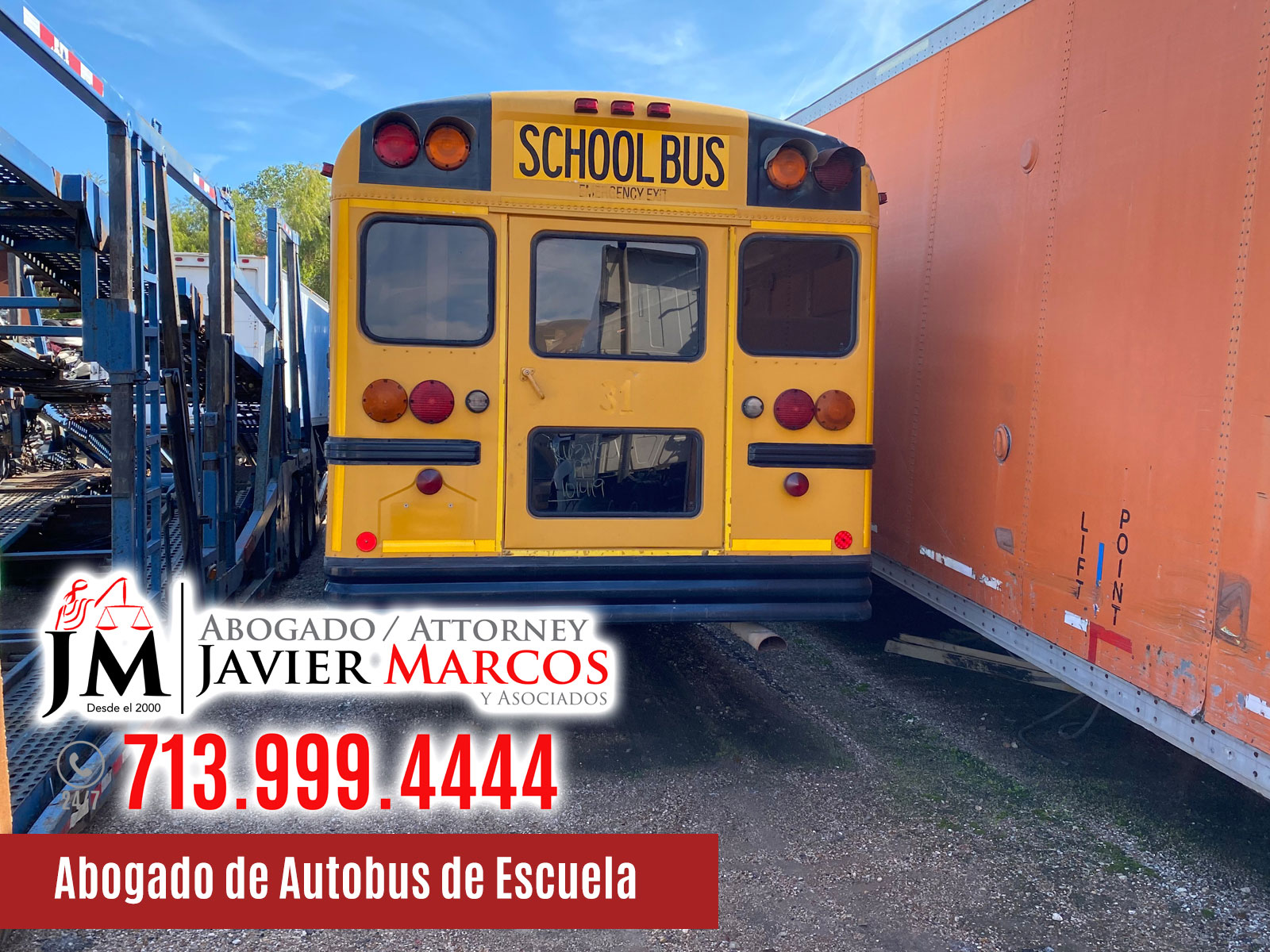 Abogado de Autobus de Escuela | Abogado Javier Marcos | 713.999.4444 Abogado de Autobus de Escuela | Abogado Javier Marcos | 713.999.4444