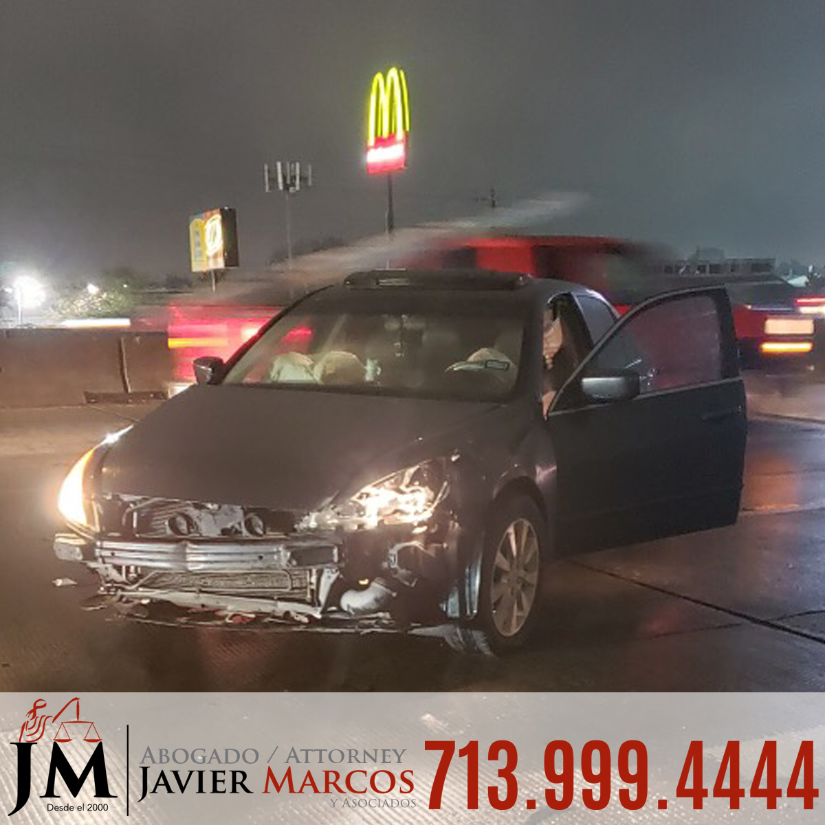 Abogado de Accidente de Uber Eats | Abogado Javier Marcos | 713.999.4444