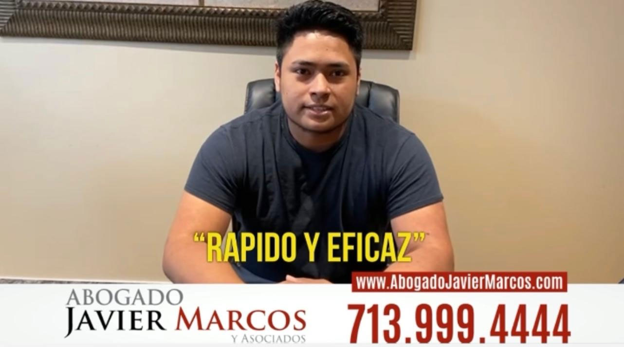 Testimonio de Abogado de Auto | Abogado Javier Marcos | 713.999.4444