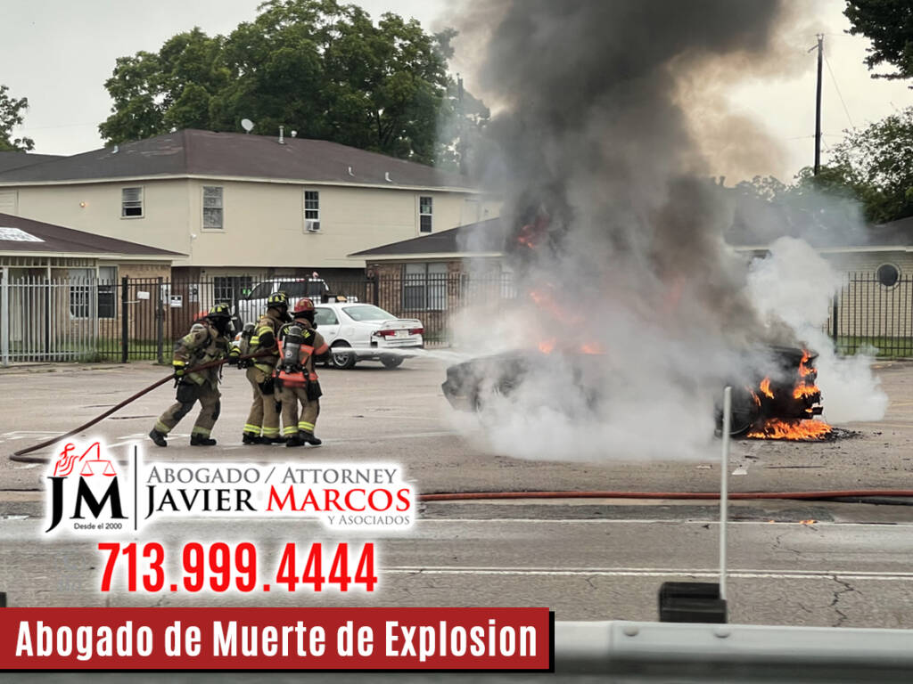 Abogado de Muerte de Explosion | Abogado Javier Marcos | 713.999.4444