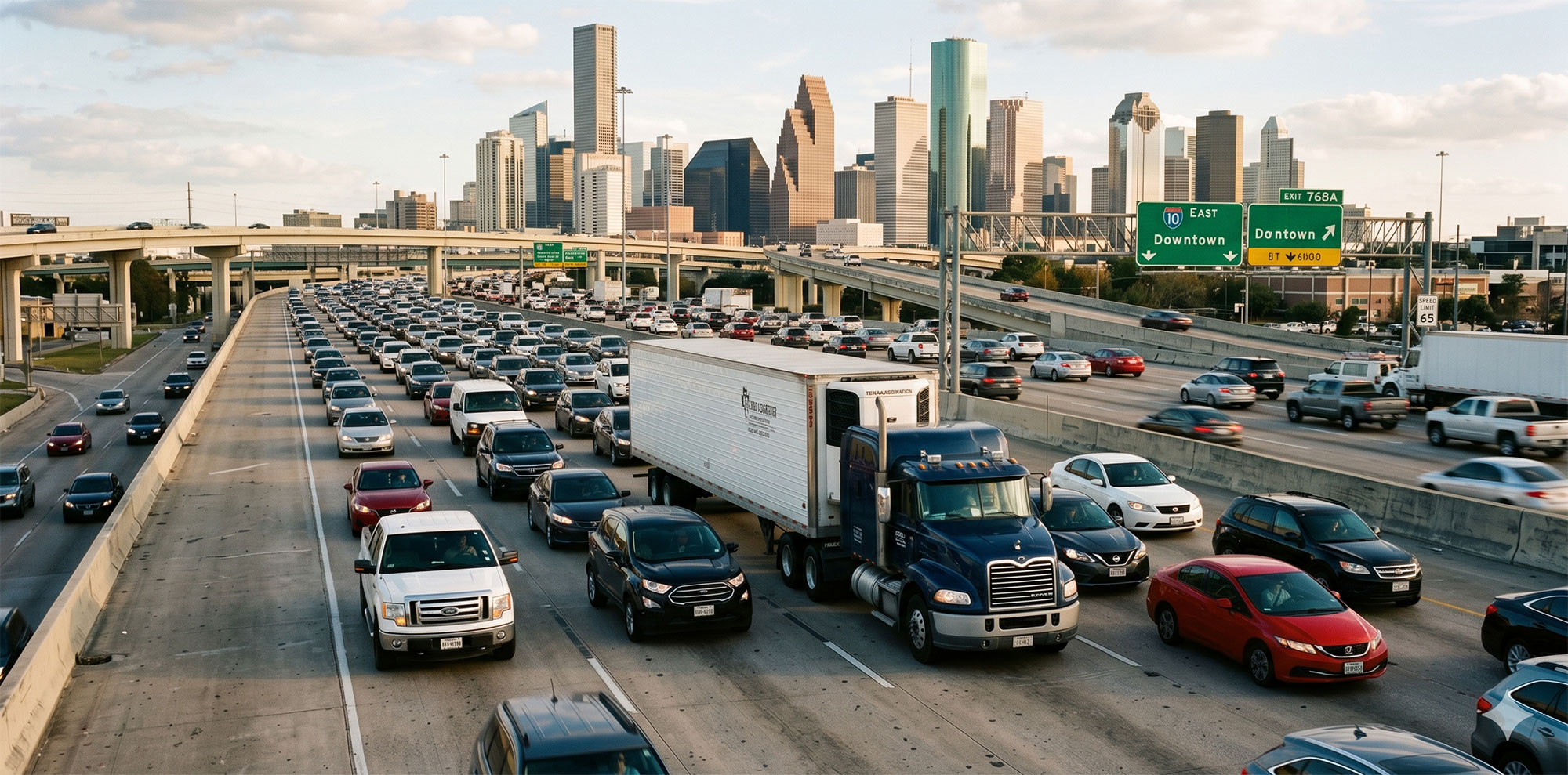 La guía completa para reclamos de accidentes de camiones de 18 ruedas en Houston: Protegiendo su salud, su familia y su futuro financiero